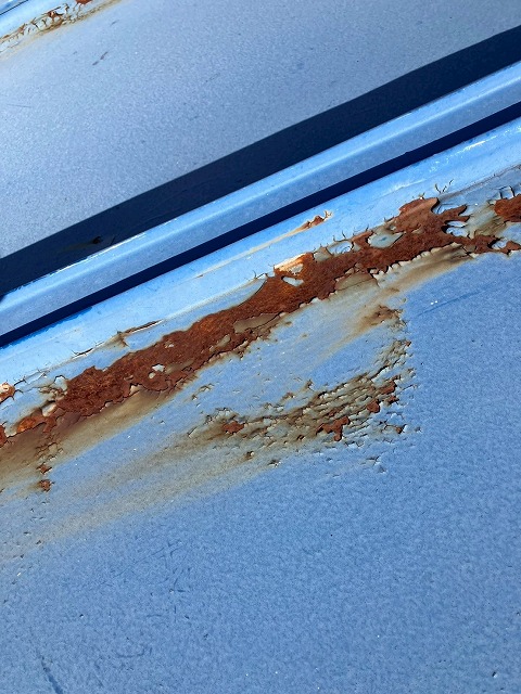 トタン屋根のサビに注意